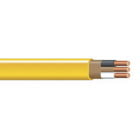 Non-Metallic Sheathed Cable with Grounding, 10 AWG, 3 Copper Conductors, 1000 Foot Reel