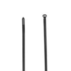 High Performance Cable Tie, Black Color Nylon 6.6, Length of 340.36mm (13.4 Inches) for Bundle Diameter up to 102mm (4 Inches), Width of 6.86mm (0.27 Inch), Tensile Strength Rating of 534 Newtons (120 Pounds), Operating Temperature of -60 Degrees Celsius (-76 F) to 85 Degrees Celsius (185 F), 50 Pack