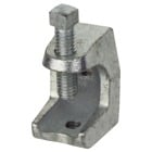 Clamp, Beam, Length 1-1/4 Inch, Width 1 Inch, Jaw Opening 15/16 Inch, 1/4 Inch - 20 Threaded Opening, Malleable Iron