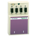 IP20 CANopen tap junction box - 1 screw terminal block and 4 SUB-D9