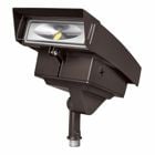 Crosstour, Knuckle Floodlight Kit carbon bronze, includes 1/2" knuckle plate, small and large visor and impact shield.  Crosstour luminaire sold separately.