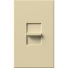 Nova T Wallplate Kit, Single gang, small (no fin sections removed) in ivory