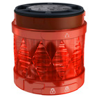 Harmony XVU, Illuminated LED unit for modular tower lights, red, 60, steady, IP65, 24 V AC/DC