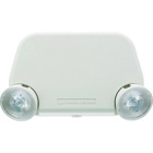 The Lithonia Lighting EU2L LED Emergency Light is suitable for emergency lighting applications such as stairways and hallways. Designed with all-inclusive lamp, reflector and lens assembly.  Its low profile and dual lamp heads make the EU2L ideal for safe