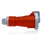 30 Amp, 480 Volt 3-Phase, IEC 309-1 & 309-2, 3P, 4W, North American Pin & Sleeve Connector, Industrial Grade, IP67, Watertight, - Red